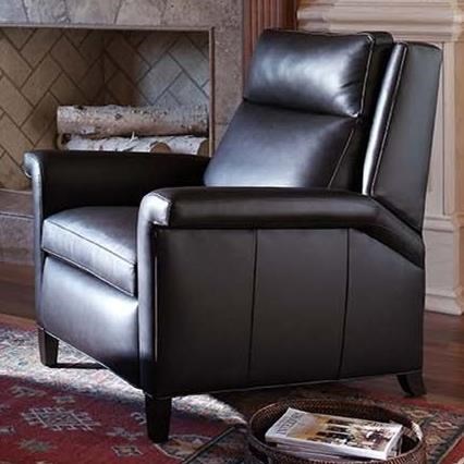 Hancock and Moore Motion Seating Ghent Push Back Recliner Sprintz Furniture Recliner High Leg